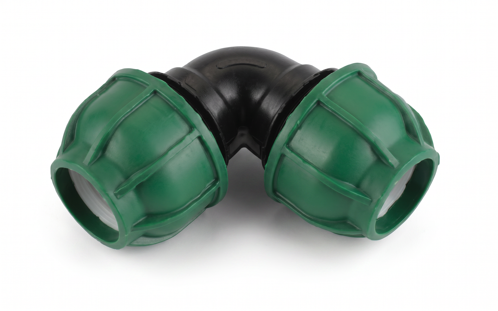 PP Compression 90° Elbow